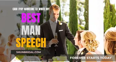 Outsource Your Best Man Speech, Stress-Free