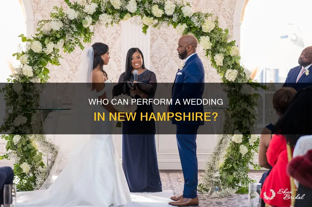 can I perform a wedding in nh