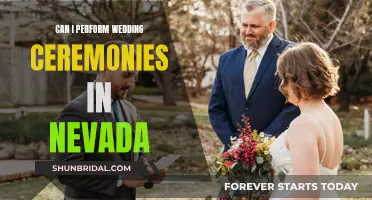 How to Perform Wedding Ceremonies in Nevada