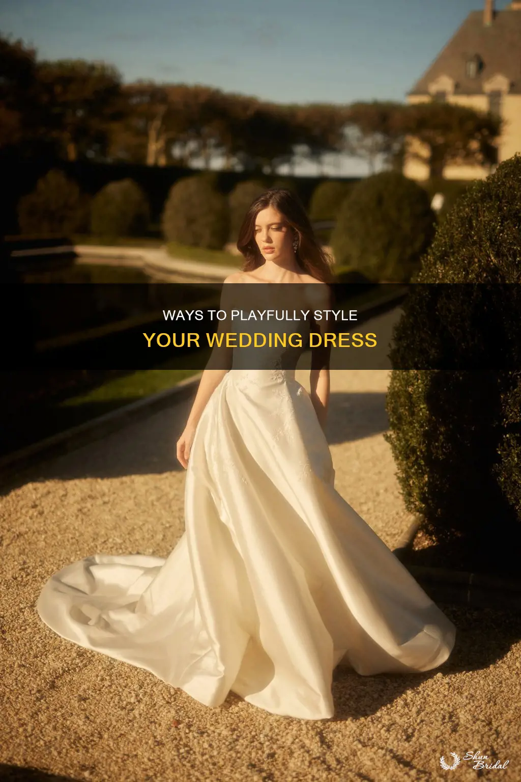 can I play in your wedding dress