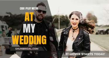 Metal at a Wedding: Is It a Good Idea?