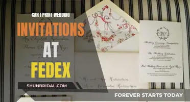 Printing Wedding Invitations: FedEx, a Reliable Option?