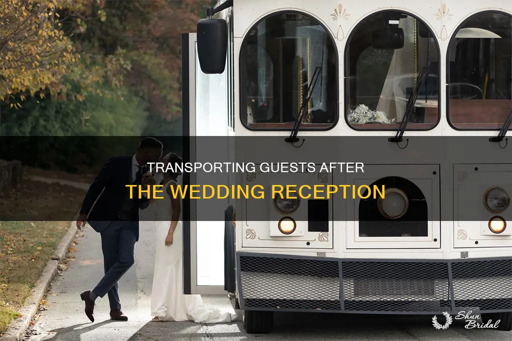 can I provide transportation just for after a wedding reception