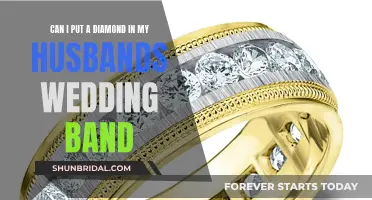 Adding Diamonds to Your Husband's Wedding Band: Is it Possible?