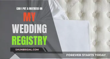 Wedding Registry: Mattress Addition, Good Idea?