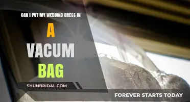 Vacuum-Sealing Your Wedding Dress: Safe or Not?