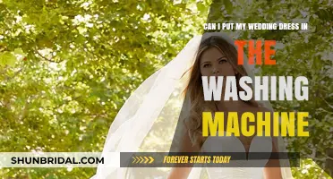 Washing Machine Wedding Dress: Is It Safe?