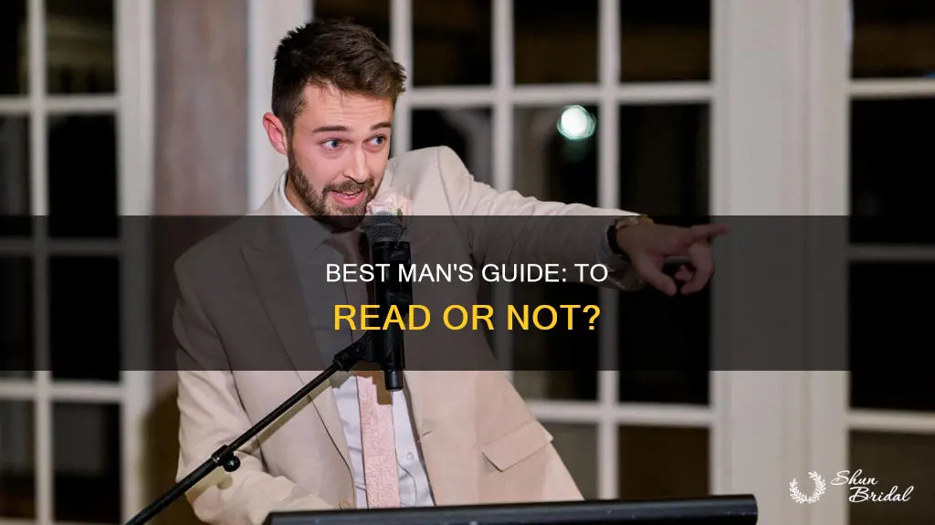 can I read my best man speech