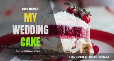 Refreezing Wedding Cake: Is It Possible?