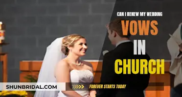 Renewing Wedding Vows: Can I Do It In Church?