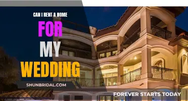 Renting a Home for Your Wedding: Is it Possible?