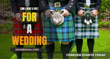 Renting Kilts for Weddings: A Guide