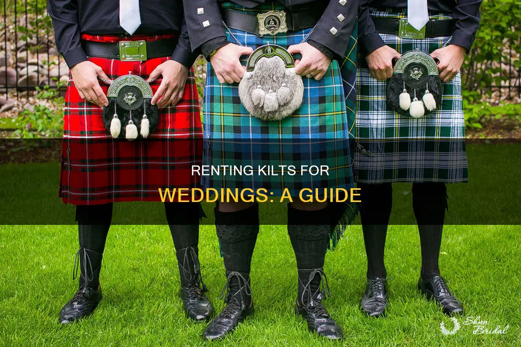 can I rent a kilt for a wedding