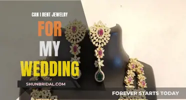 Renting Jewelry for Your Wedding Day: Is It Possible?