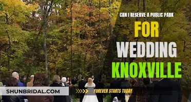 Reserve a Public Park in Knoxville for Your Wedding