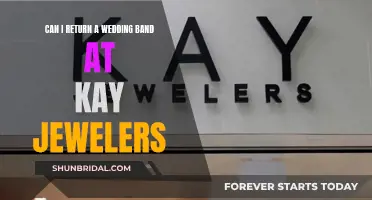 Returning a Wedding Band: Kay Jewelers' Policy Explained