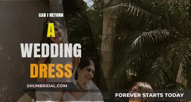 Returning Your Wedding Dress: Is It Possible?