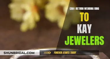 Returning Wedding Rings: Kay Jewelers' Policy Explained