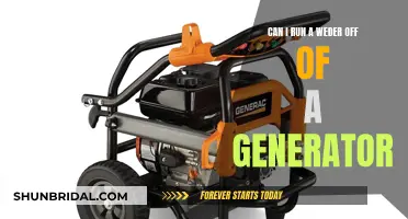 Running a Weeder with a Generator: Is it Possible?