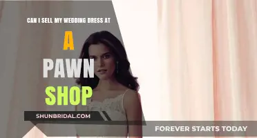 Selling Your Wedding Dress: Pawn Shop Pros and Cons