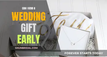 Sending Wedding Gifts Early: Is It Acceptable?