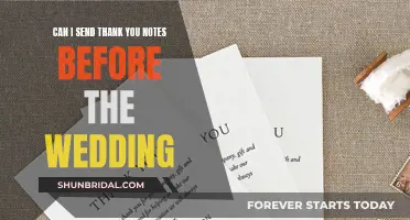 Sending Gratitude: Pre-Wedding Thank You Notes