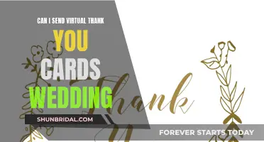 Virtual Thank-You Cards: A Modern Wedding Gesture