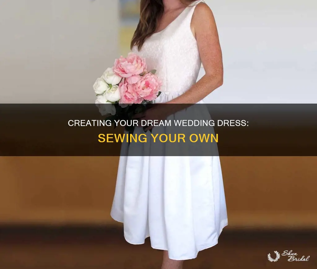 can I sew my own wedding dress