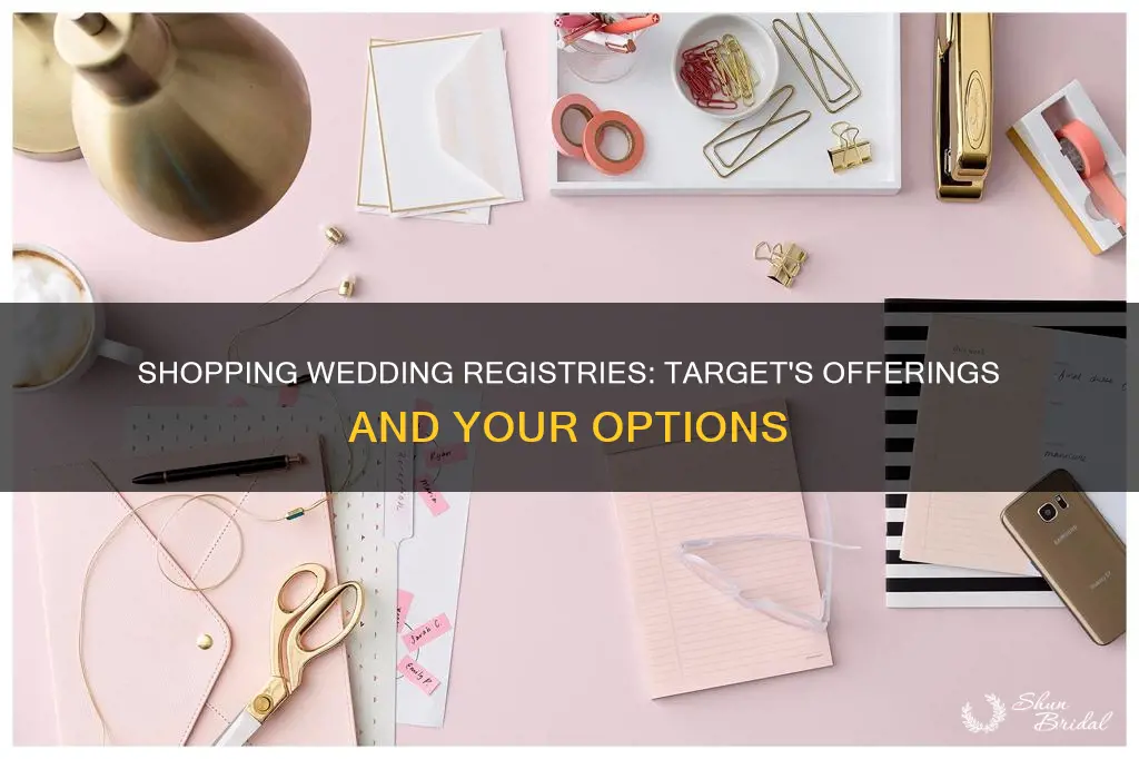 can I shop a wedding regisrty at the store target