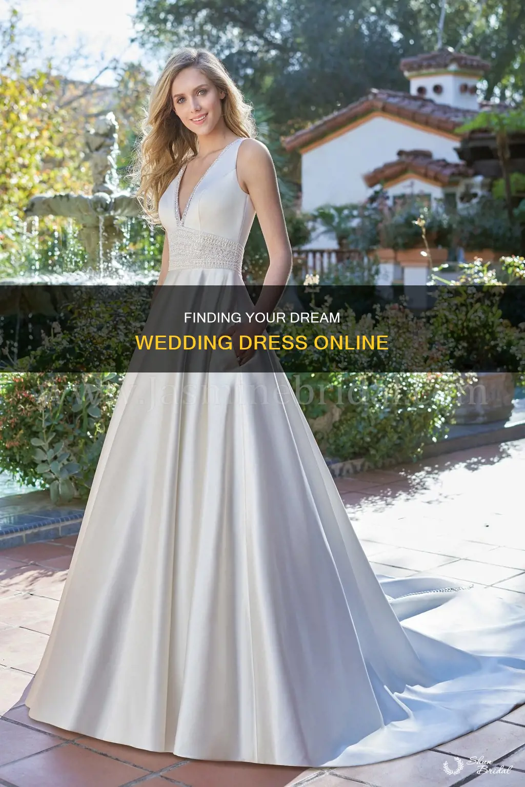 can I shop onlline for wedding dress