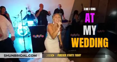 Singing at Your Wedding: Is It Possible?