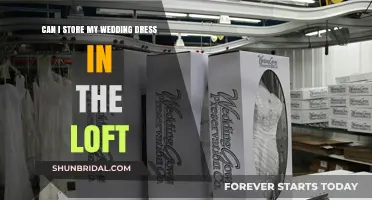 Storing Your Wedding Dress: Loft Storage Tips