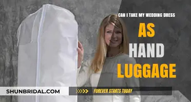 Smart Packing: Wedding Dress as Carry-On?