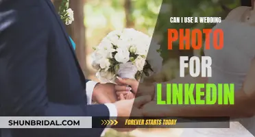 Using Wedding Photos for LinkedIn: Is It Appropriate?