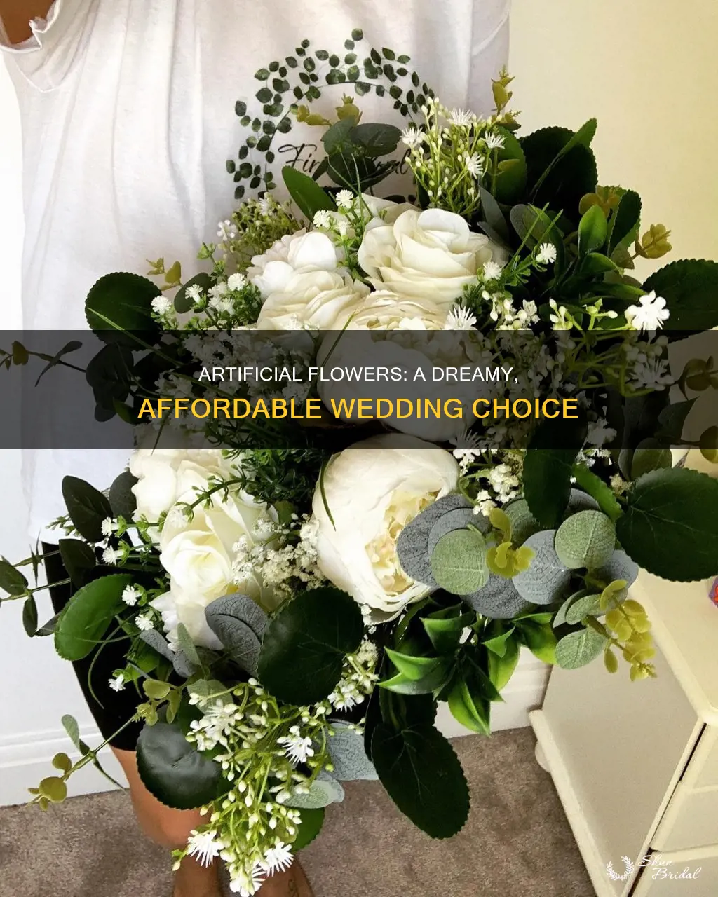 can I use artificial flowers for my wedding