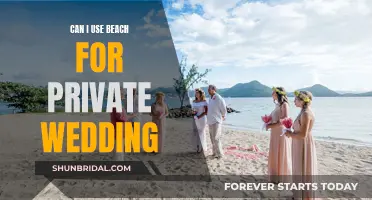 Can Beaches be Booked for Private Weddings?