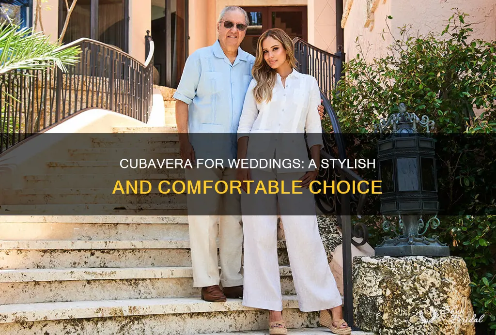 can I use cubavera for a wedding