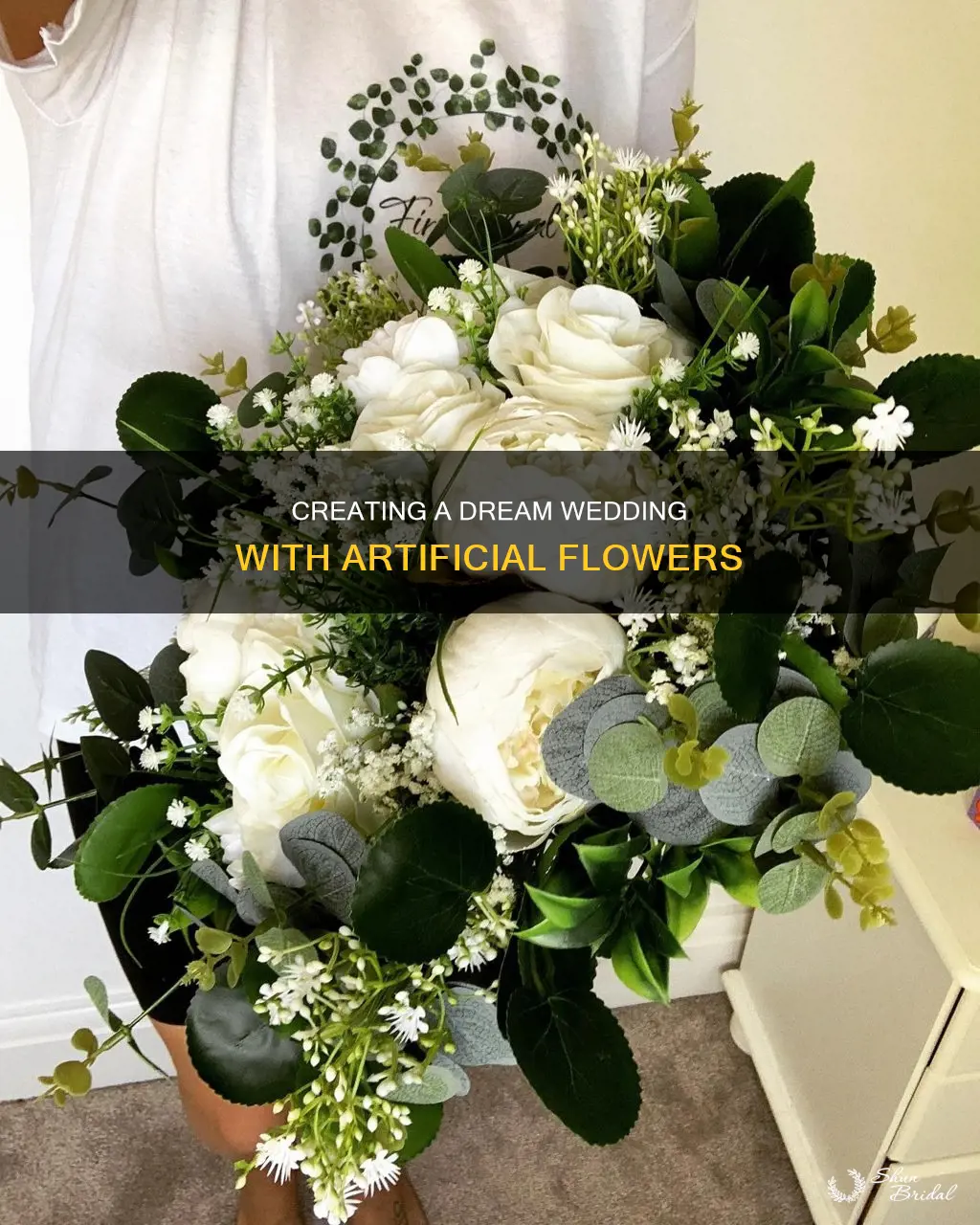 can I use fake flowers for my wedding