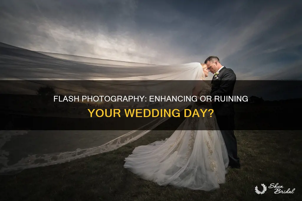 can I use flash during wedding