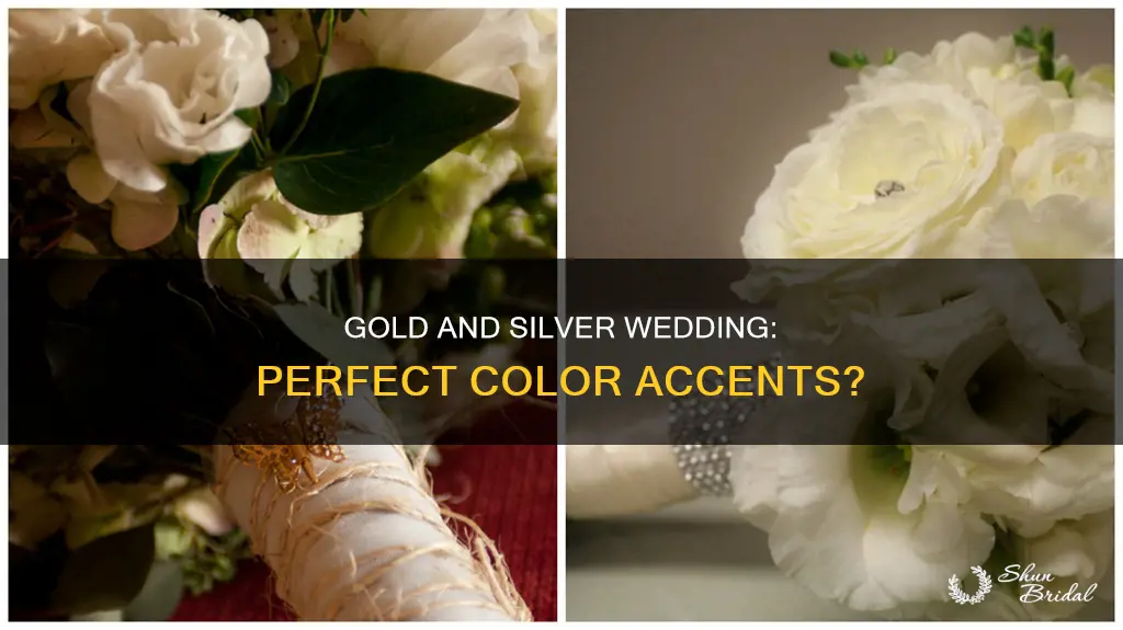 can I use gold and silver as accent colors wedding