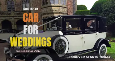 How to Offer Your Car for Wedding Services