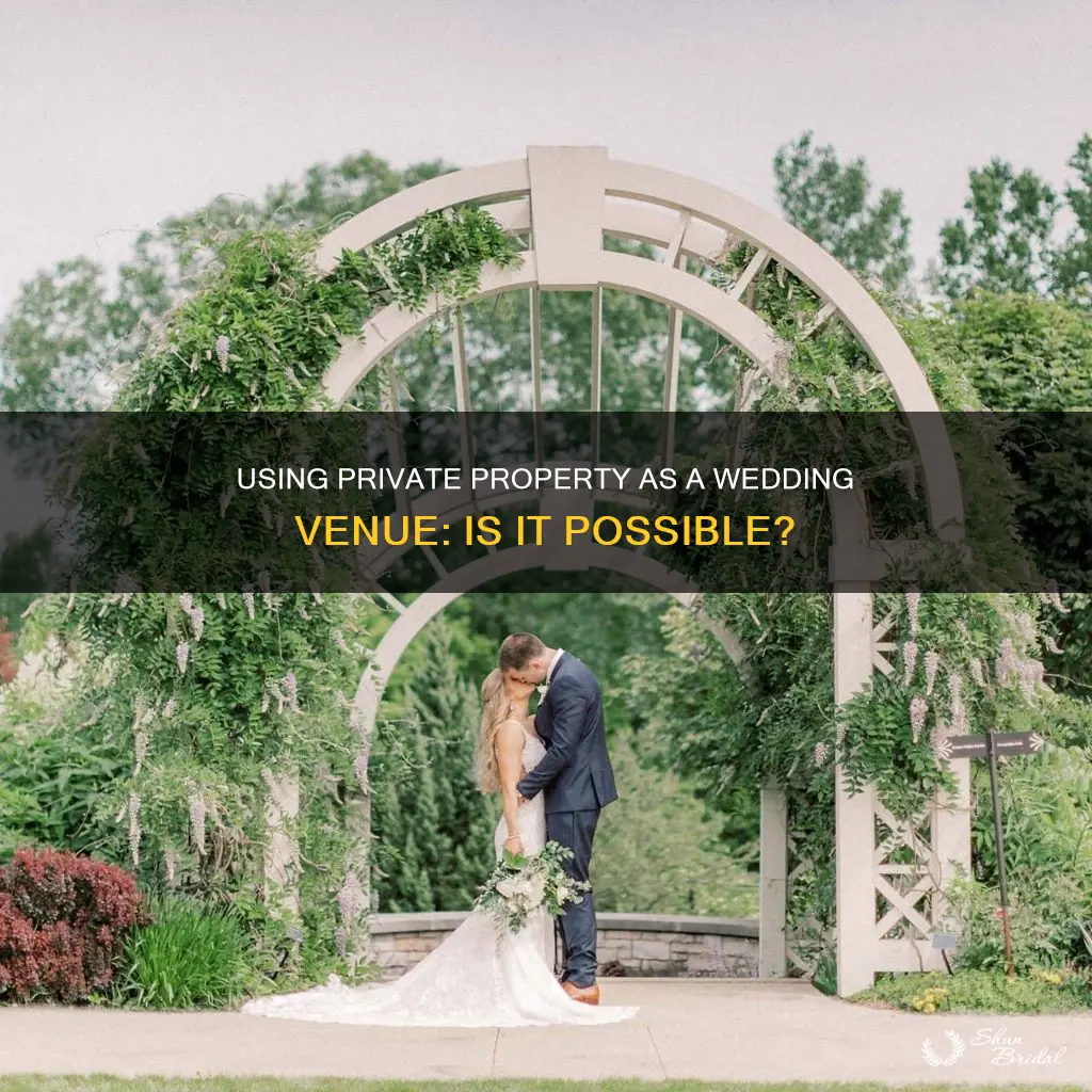 can I use my property as a wedding venue