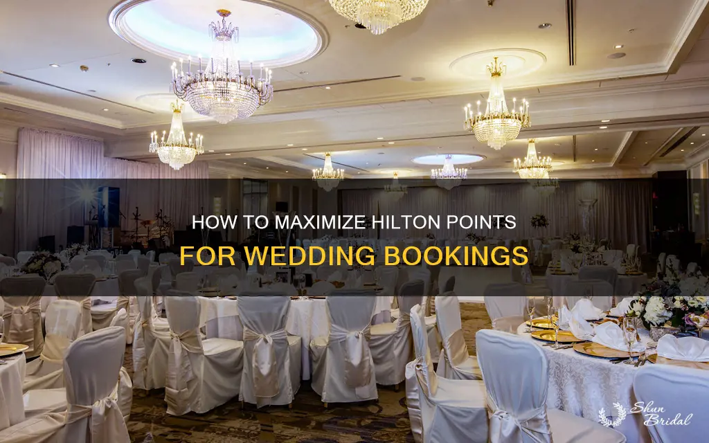 can I use points hilton wedding rate