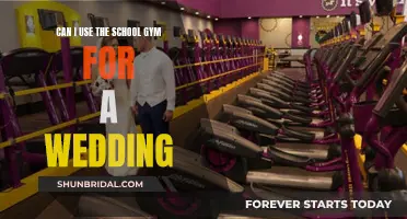 School Gym Weddings: Is It Possible?