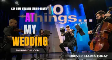 Using Vitamin String Quartet for Your Wedding: Is It Legal?