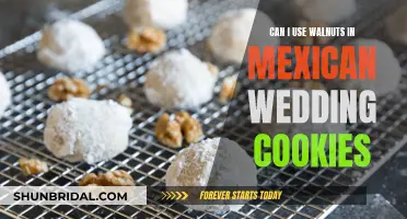 Walnuts in Mexican Wedding Cookies: A Tasty Twist?