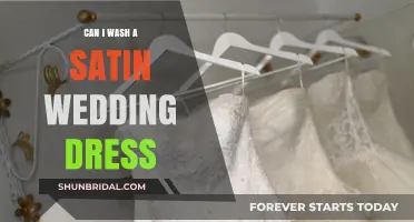 How to Clean Your Satin Wedding Dress