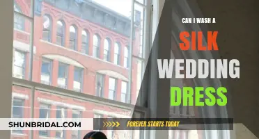How to Wash a Silk Wedding Dress