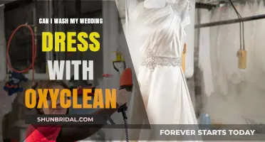 How to Clean Your Wedding Dress with OxiClean