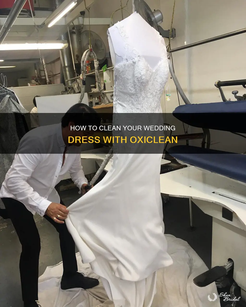 can I wash my wedding dress with oxyclean